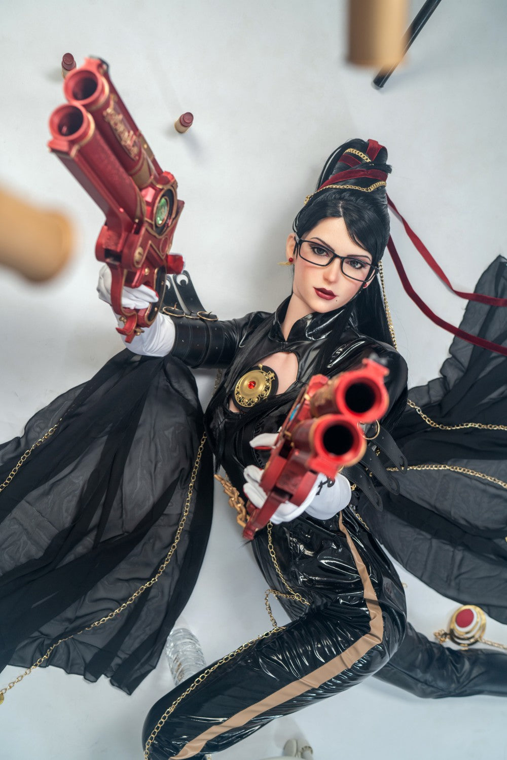 Seksa lelle Bayonetta (Game Lady 170 cm B-Cup Nr. 32-1 silikons)
