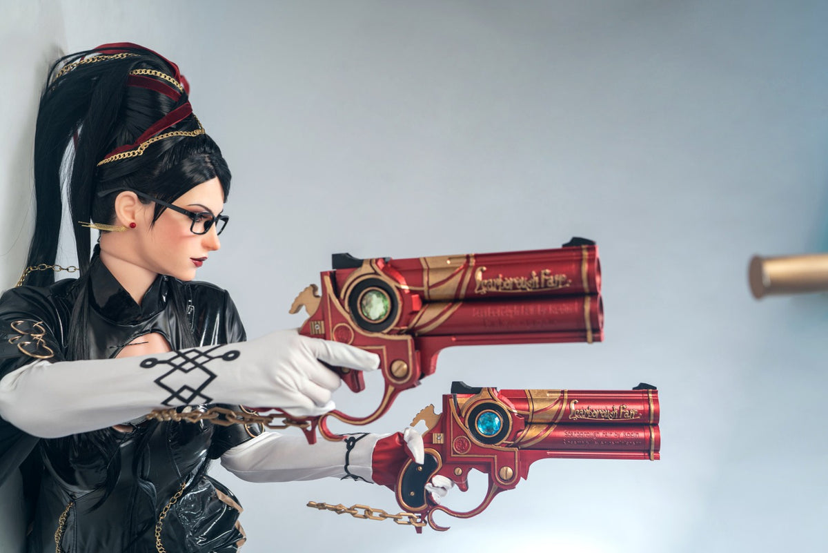 Seksa lelle Bayonetta (Game Lady 170 cm B-Cup Nr. 32-1 silikons)