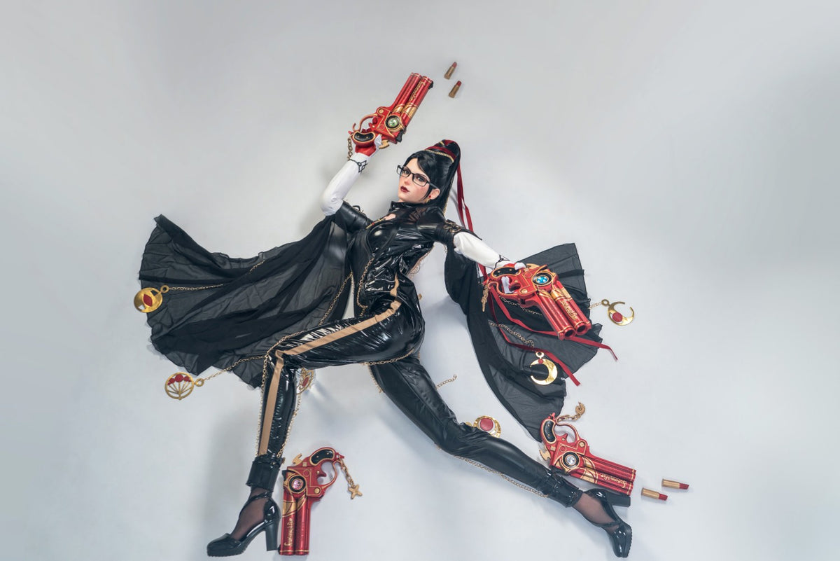 Seksa lelle Bayonetta (Game Lady 170 cm B-Cup Nr. 32-1 silikons)