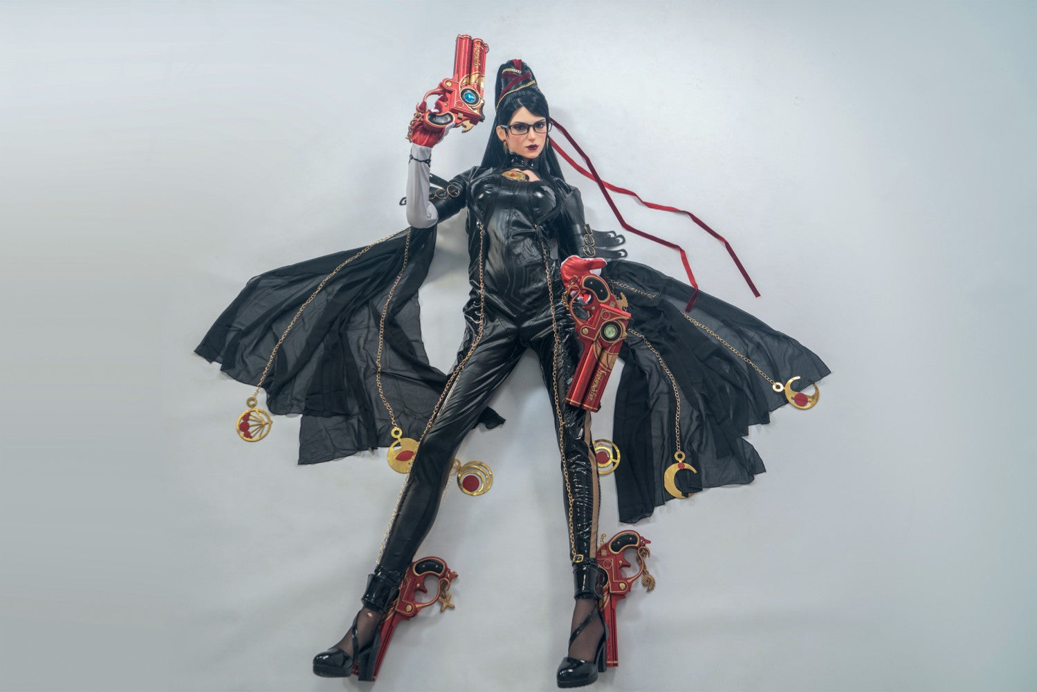 Seksa lelle Bayonetta (Game Lady 170 cm B-Cup Nr. 32-1 silikons)