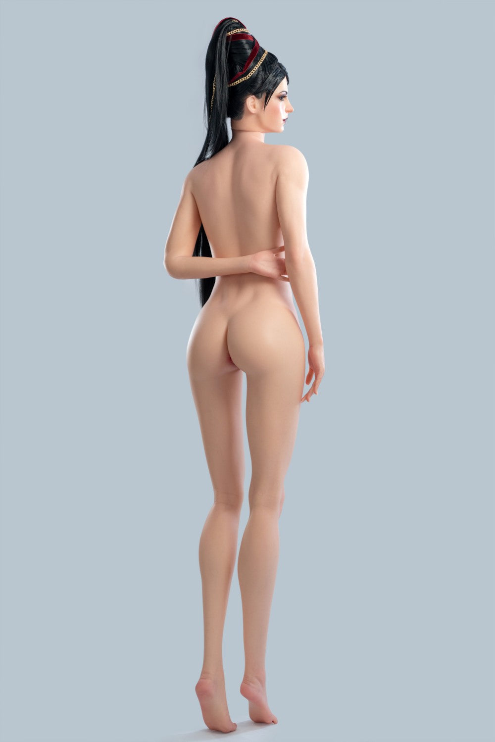 Seksa lelle Bayonetta (Game Lady 170 cm B-Cup Nr. 32-1 silikons)