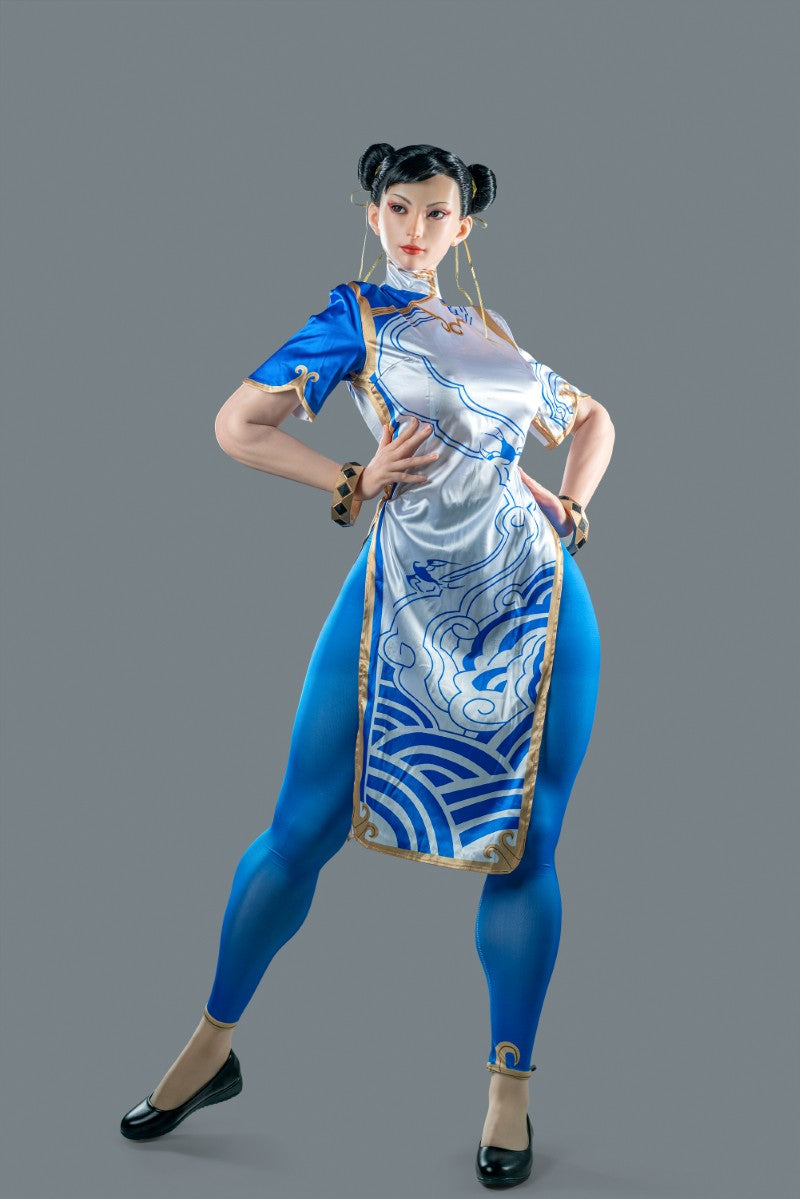 Chun Li Sex Doll (Game Lady 169cm F-Cup Nr.33-1 silikona)
