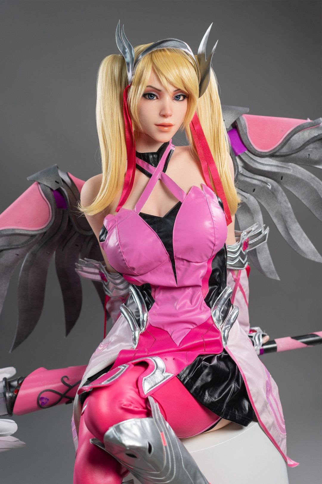 Seksa lelle Mercy (Game Lady 171 cm G-Cup Nr. 38 silikons)