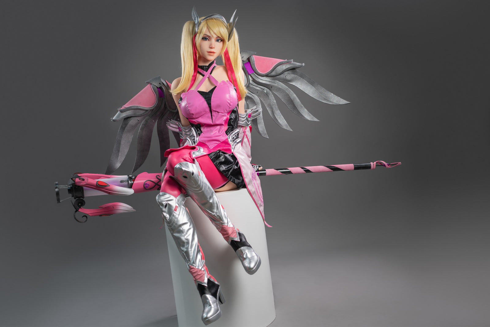 Seksa lelle Mercy (Game Lady 171 cm G-Cup Nr. 38 silikons)
