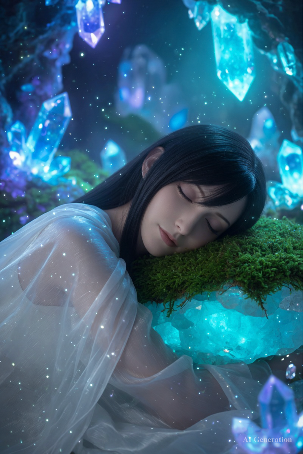 Tifa Sleeping Sex Doll (Game Lady 167cm D-Cup Nr.45 silikona)