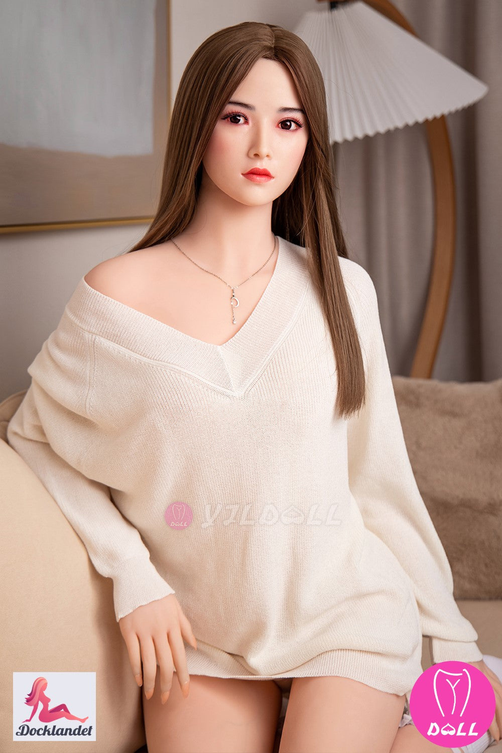 Li Na seksa lelle (YJL Doll 166 cm B-Cup #806 TPE+Silikona)
