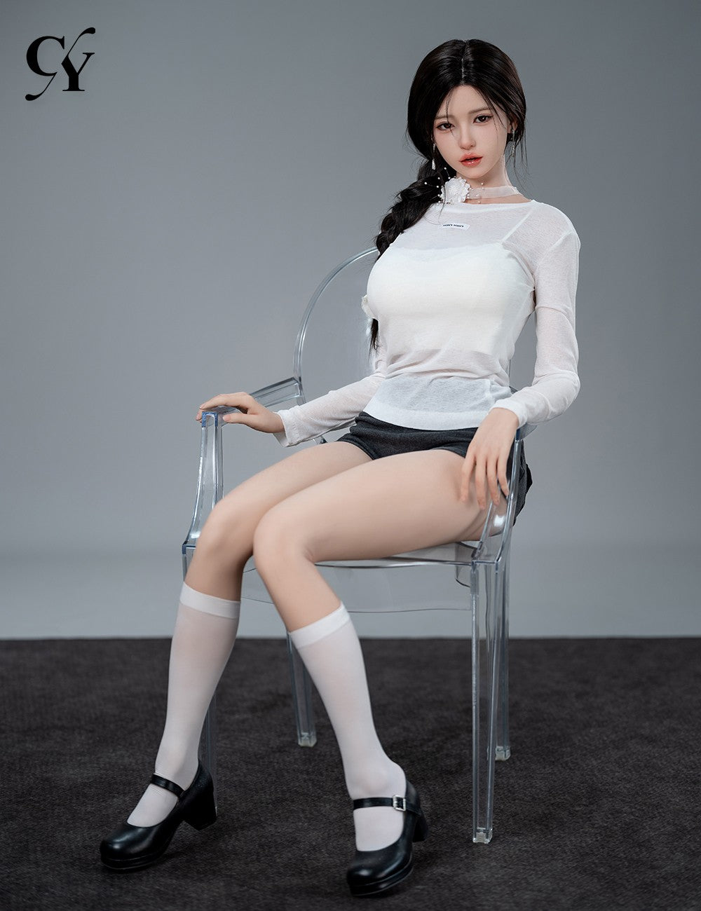 Seksa lelle Liang (TOP CYDOLL 168 cm F-kauss TPE+silikons)