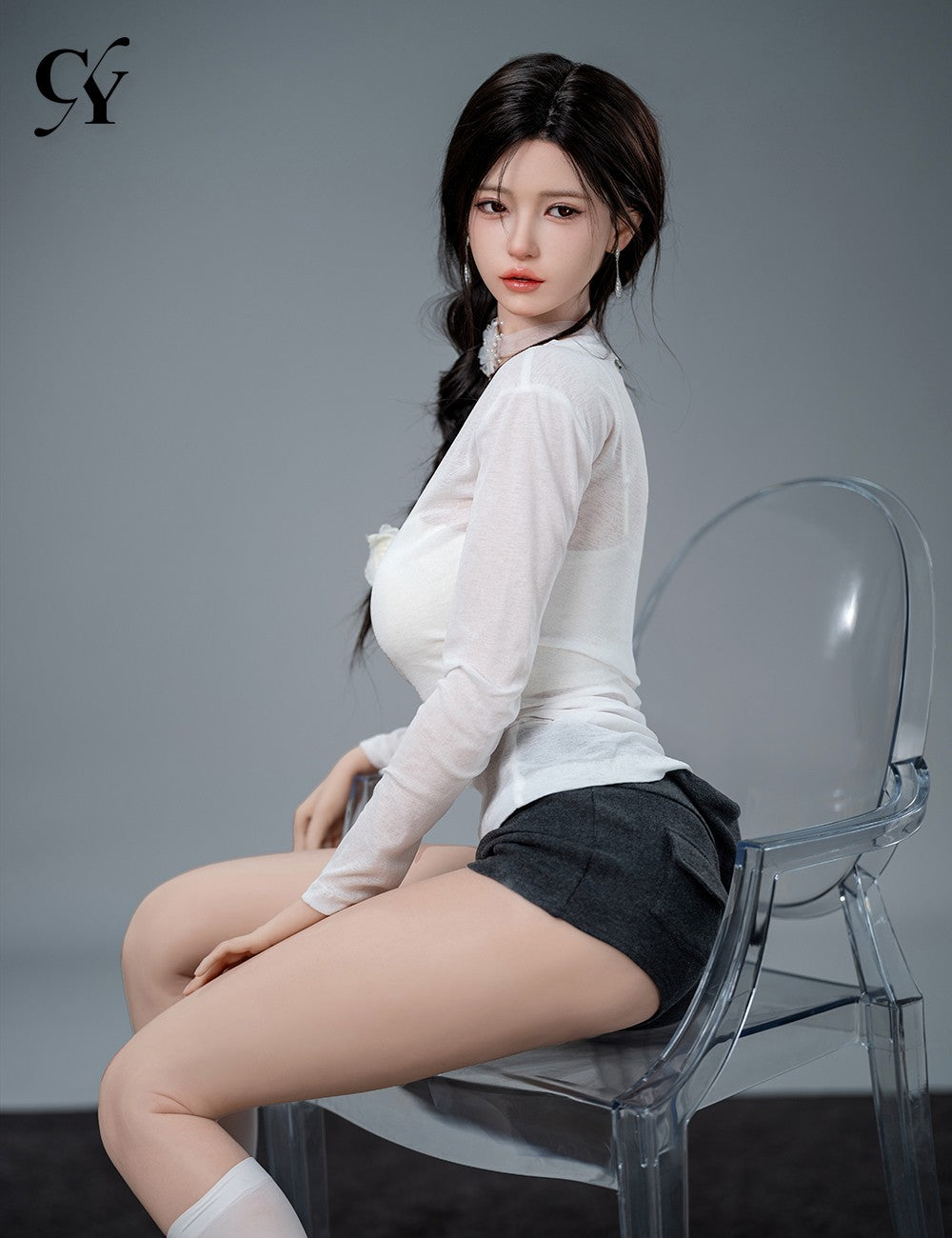 Seksa lelle Liang (TOP CYDOLL 168 cm F-kauss TPE+silikons)