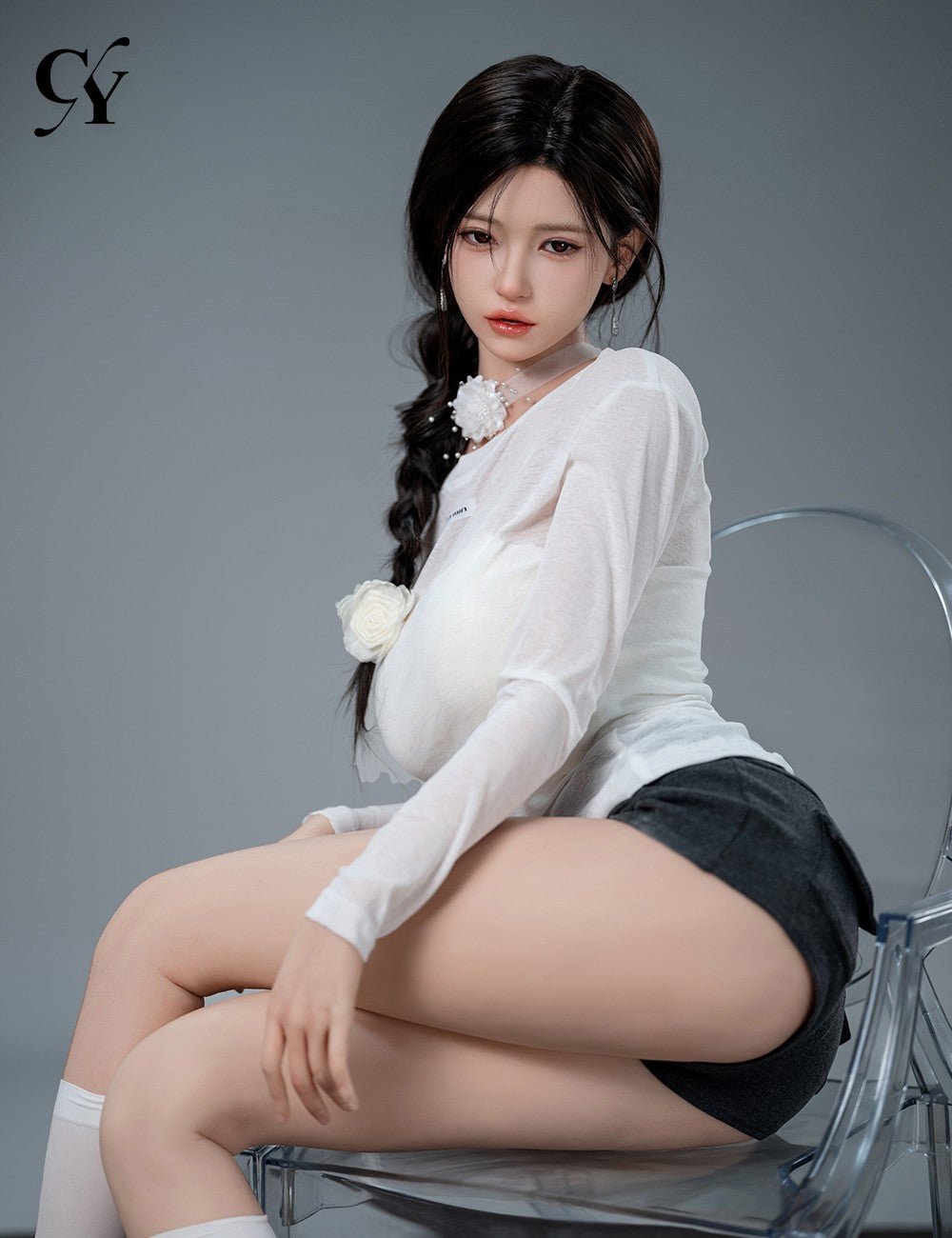 Seksa lelle Liang (TOP CYDOLL 168 cm F-kauss TPE+silikons)