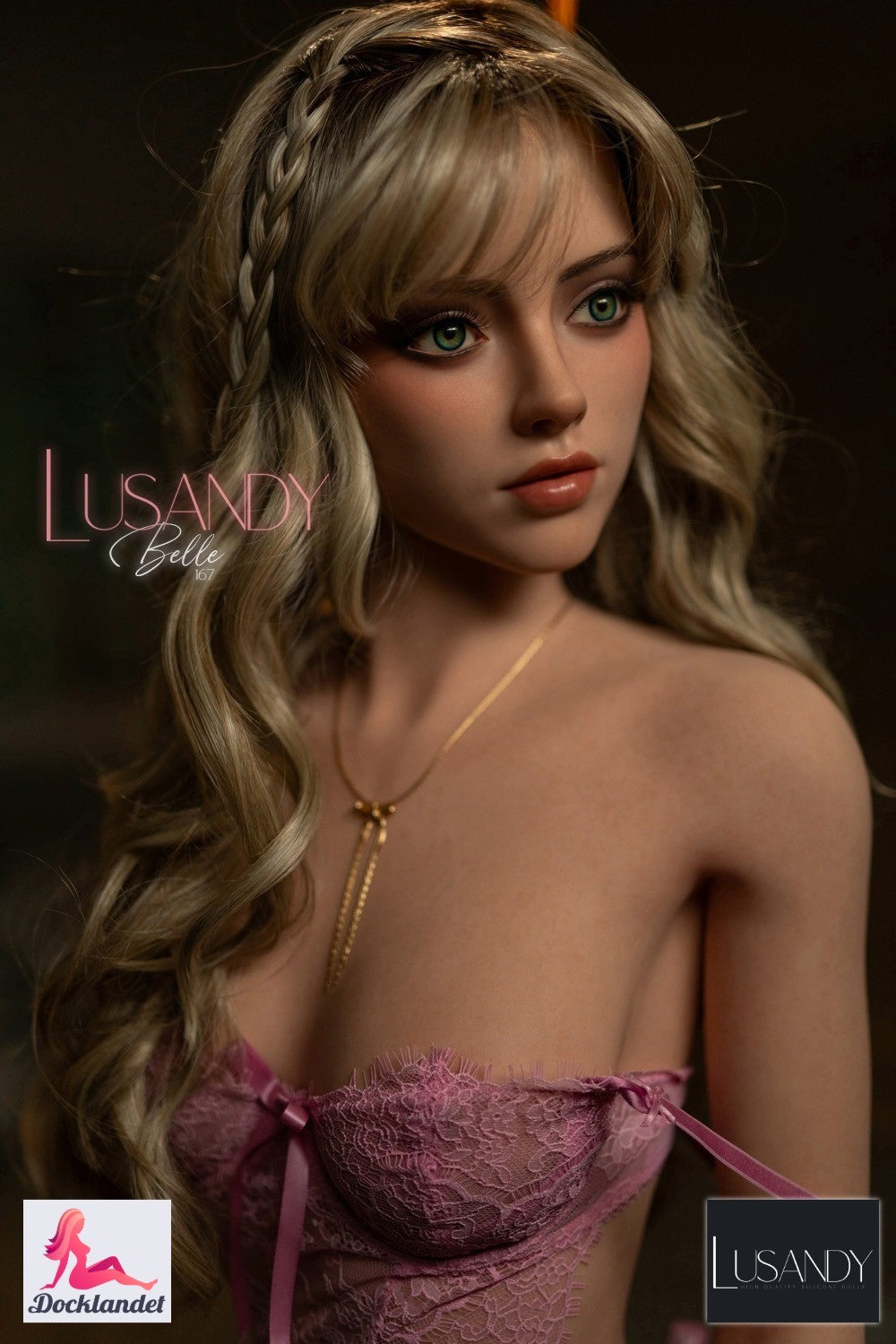 Belle Sexdocka (Lusandy Doll 167cm B-kupa Silikon) Natural skin