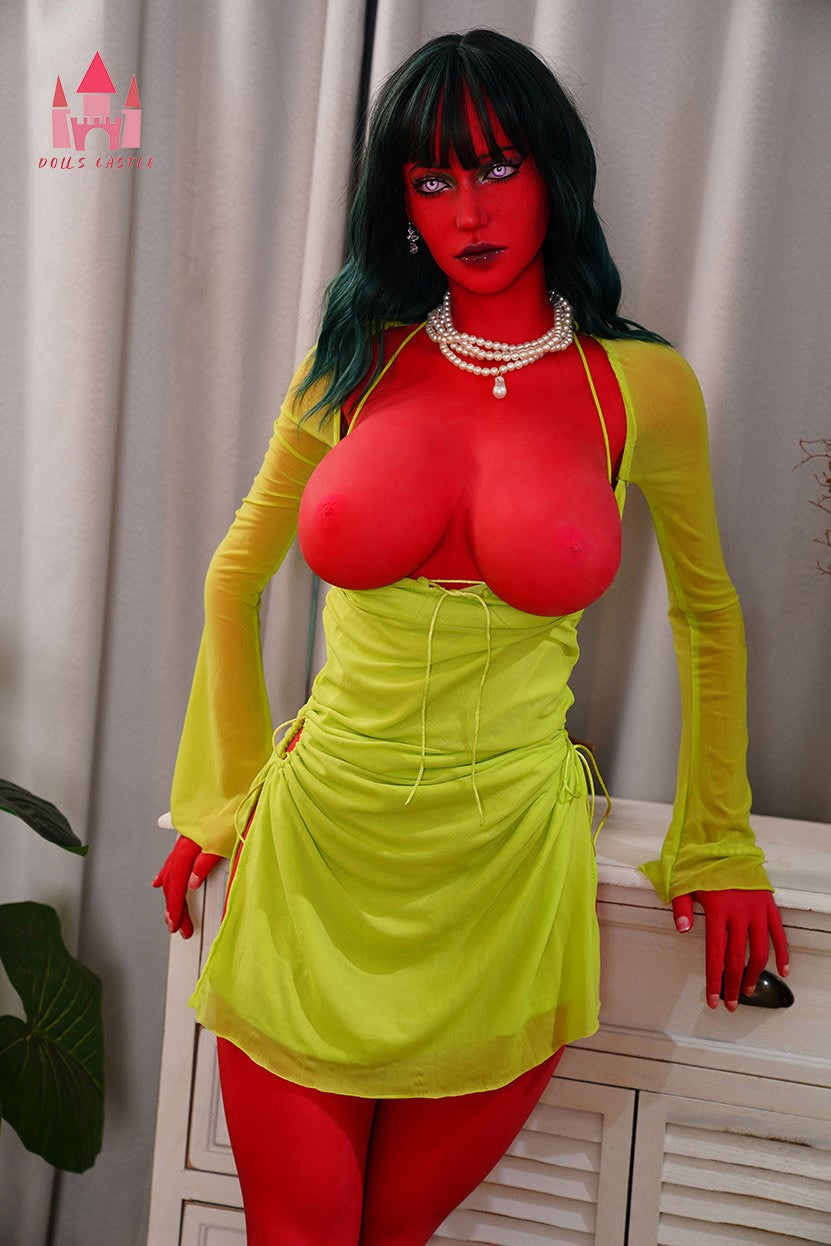 Lidija seksa lelle (Dolls Castle 160 cm F-kauss #DC46 TPE)