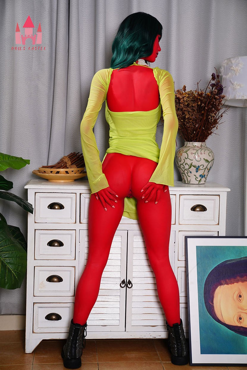 Lidija seksa lelle (Dolls Castle 160 cm F-kauss #DC46 TPE)