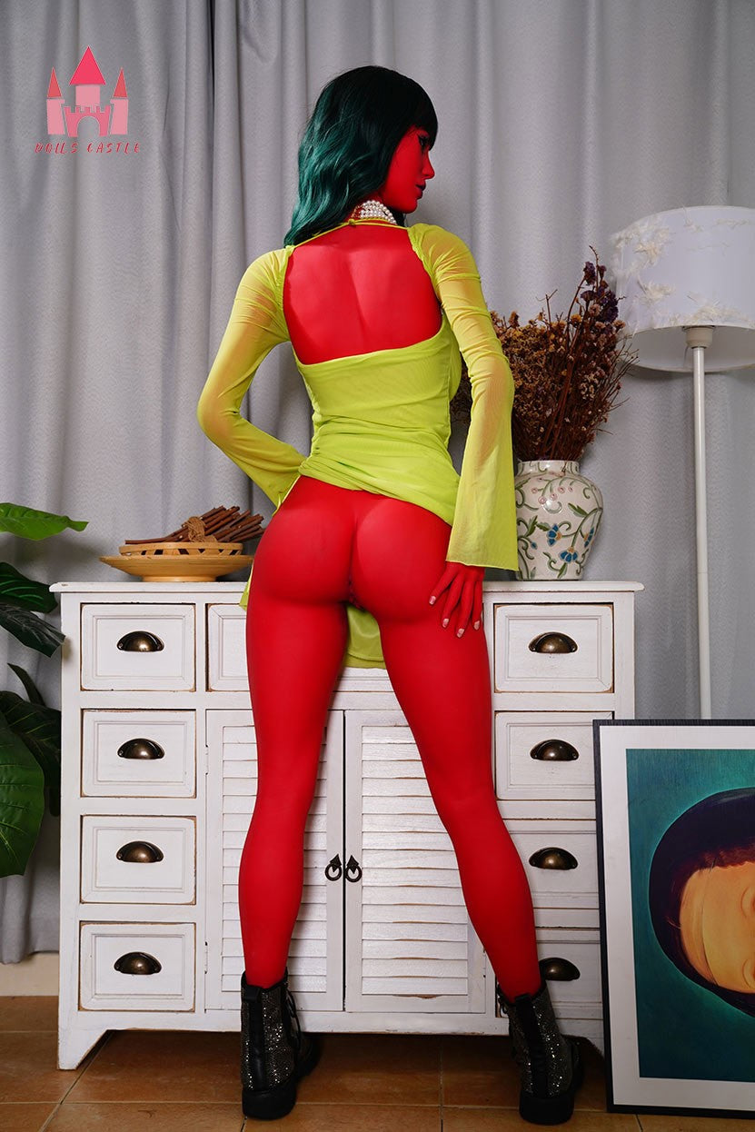 Lidija seksa lelle (Dolls Castle 160 cm F-kauss #DC46 TPE)