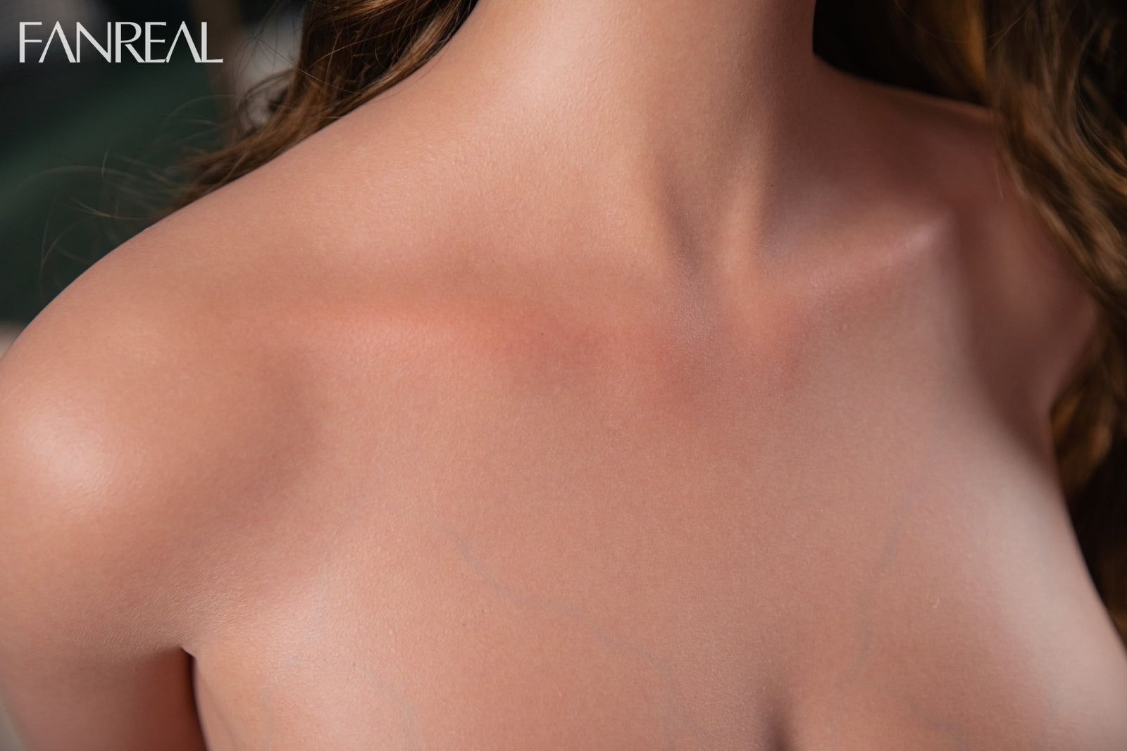 Della Torso seksa lelle (FanReal Doll 109 cm F-kauss silikons)