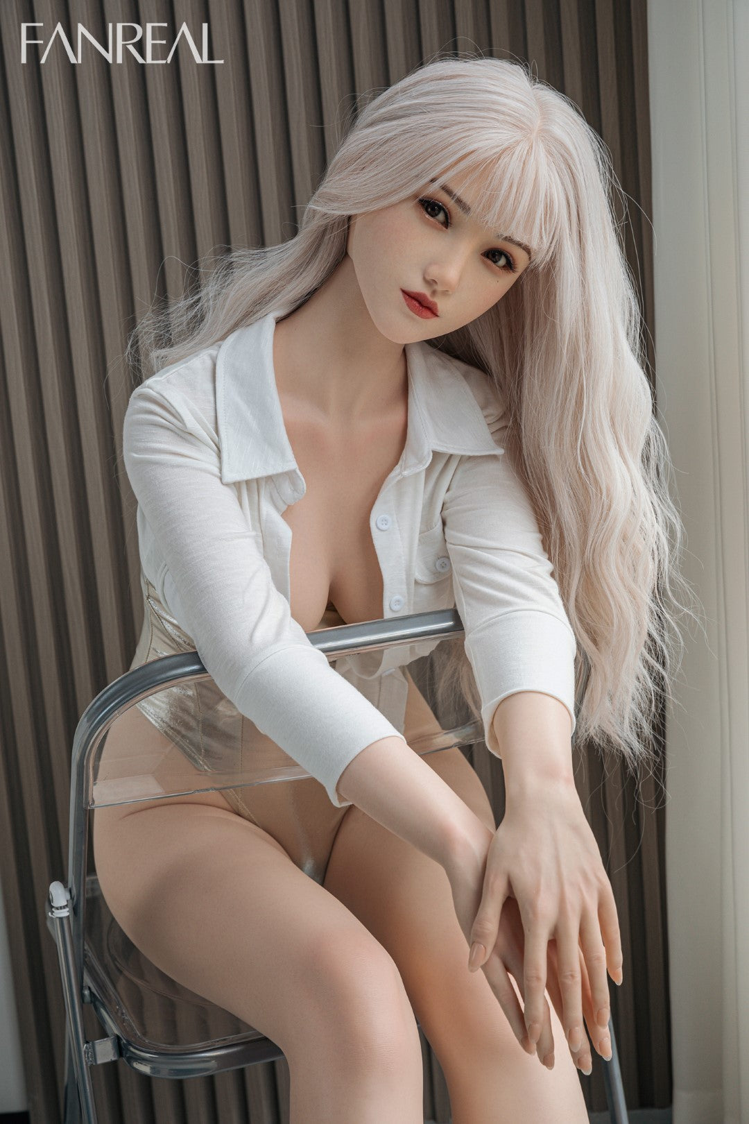 Yao seksa lelle (FanReal Doll 162 cm C kausa silikons)