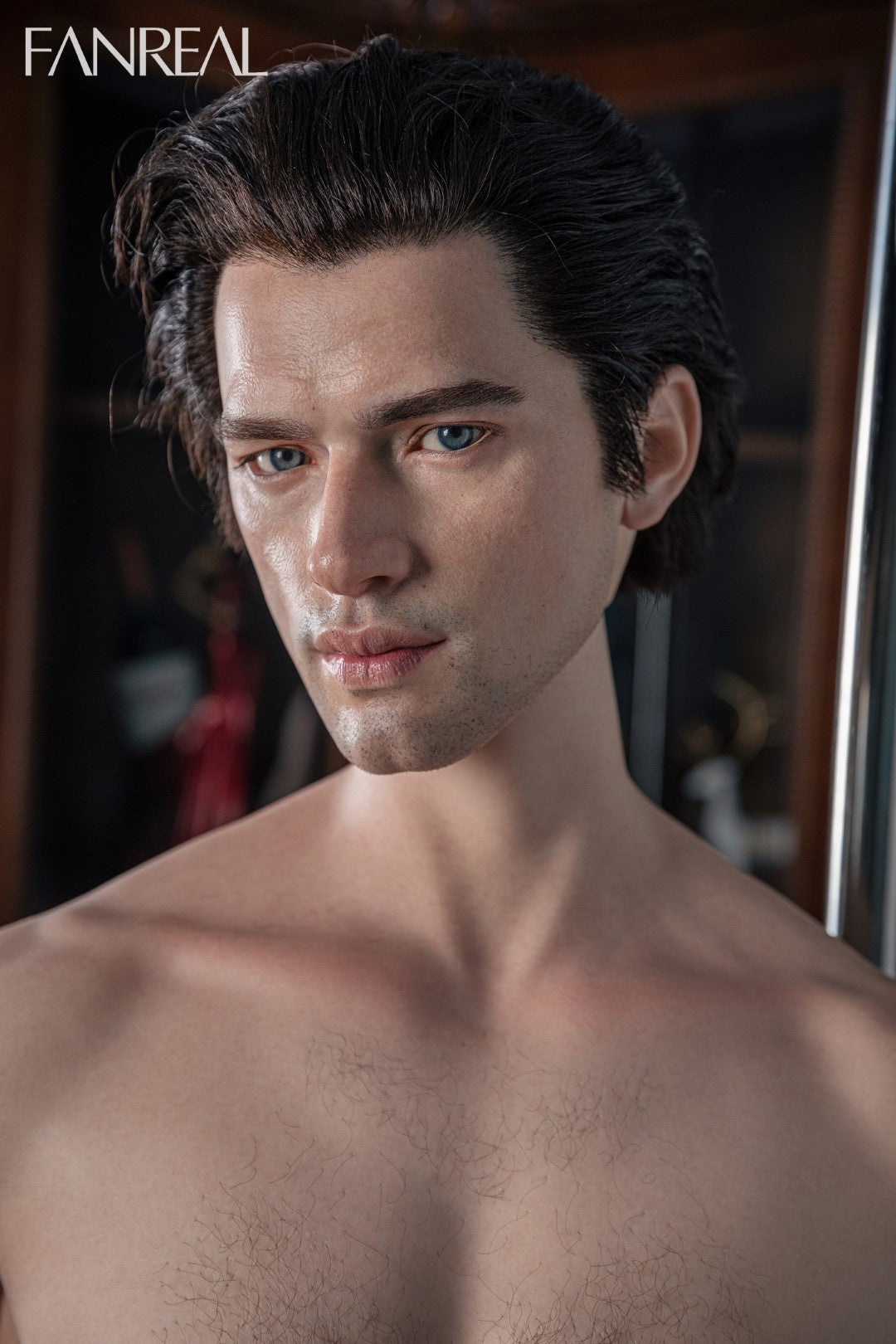 Kārters vīriešu dzimuma lelle (FanReal Doll 173cm Silikona)