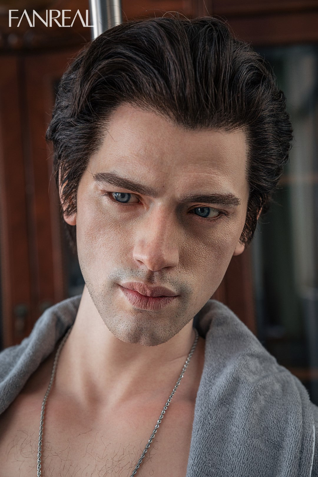 Kārters vīriešu dzimuma lelle (FanReal Doll 173cm Silikona)