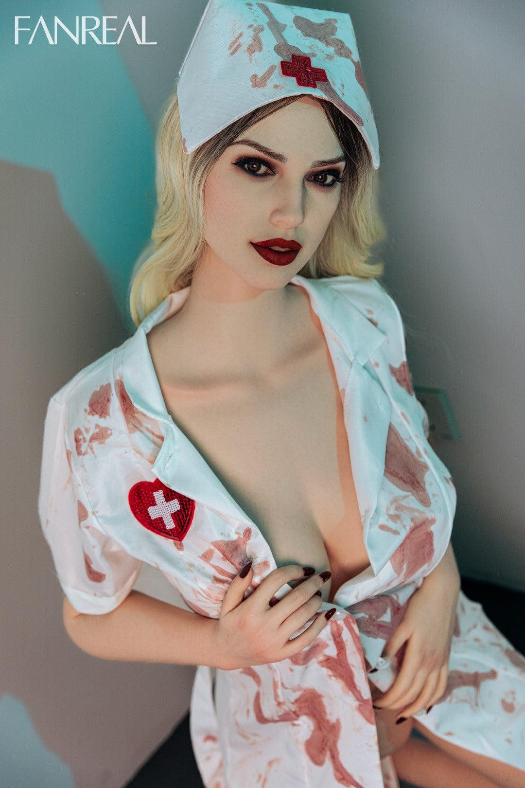 Della seksa lelle (FanReal Doll 172cm E-kauss silikons)