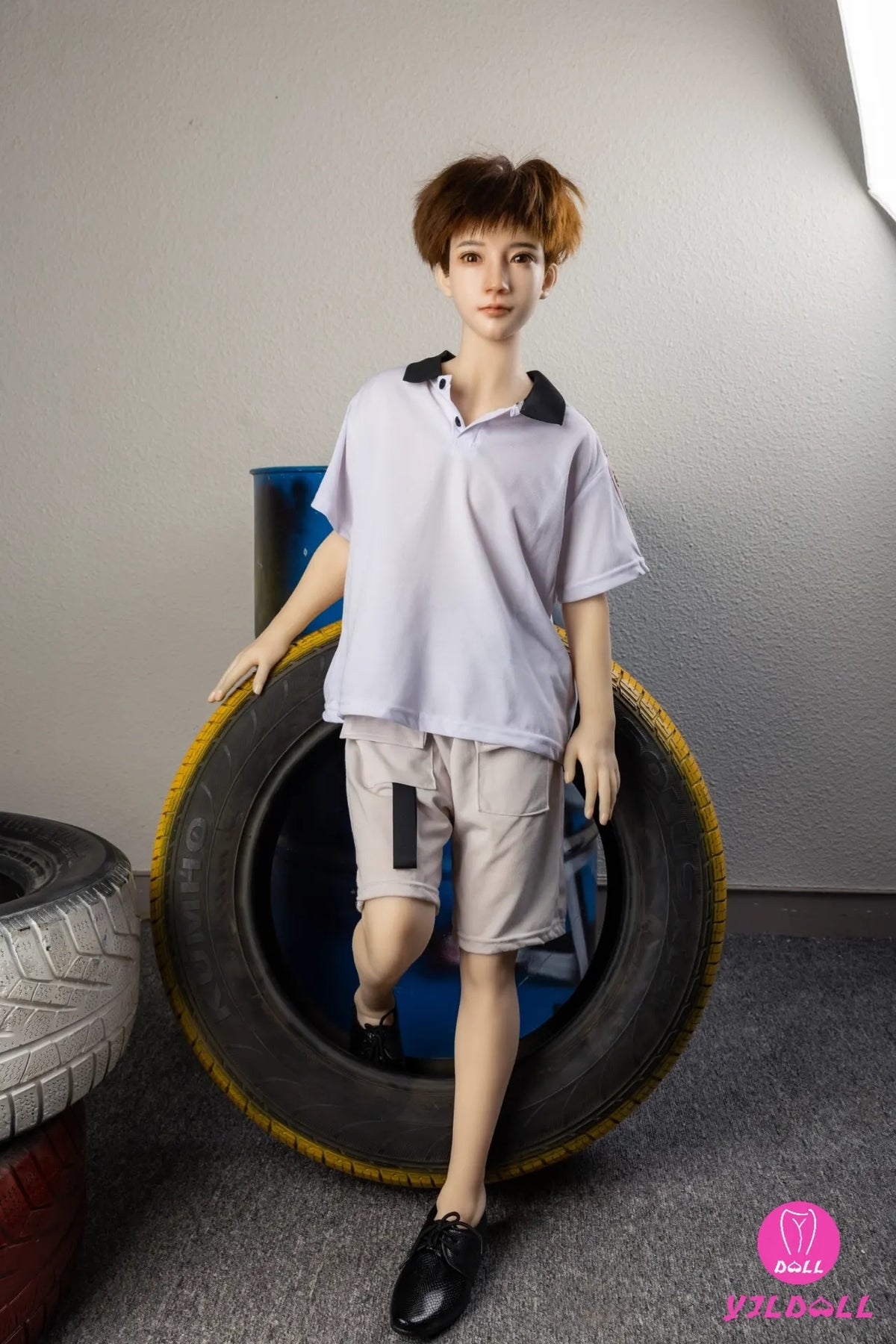 Džona vīriešu dzimuma lelle (YJL Doll 135 cm MD004 TPE + silikons)