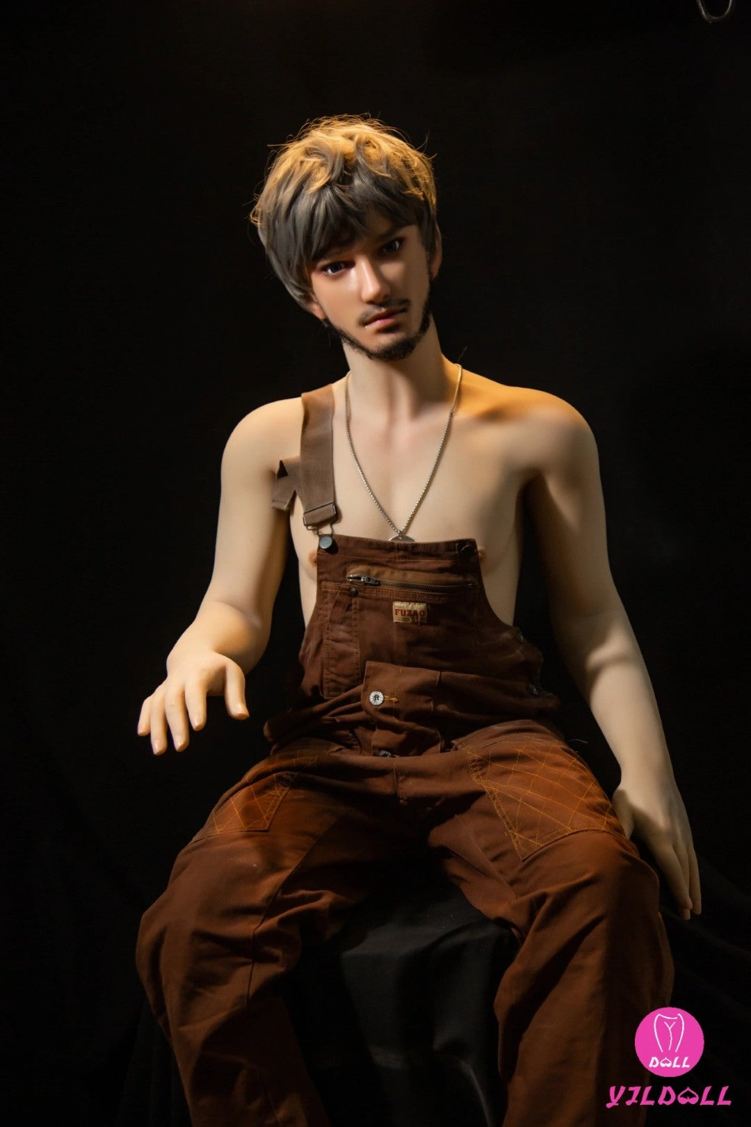 Tomasa vīriešu dzimuma lelle (YJL Doll 175 cm MD009 TPE + silikons)