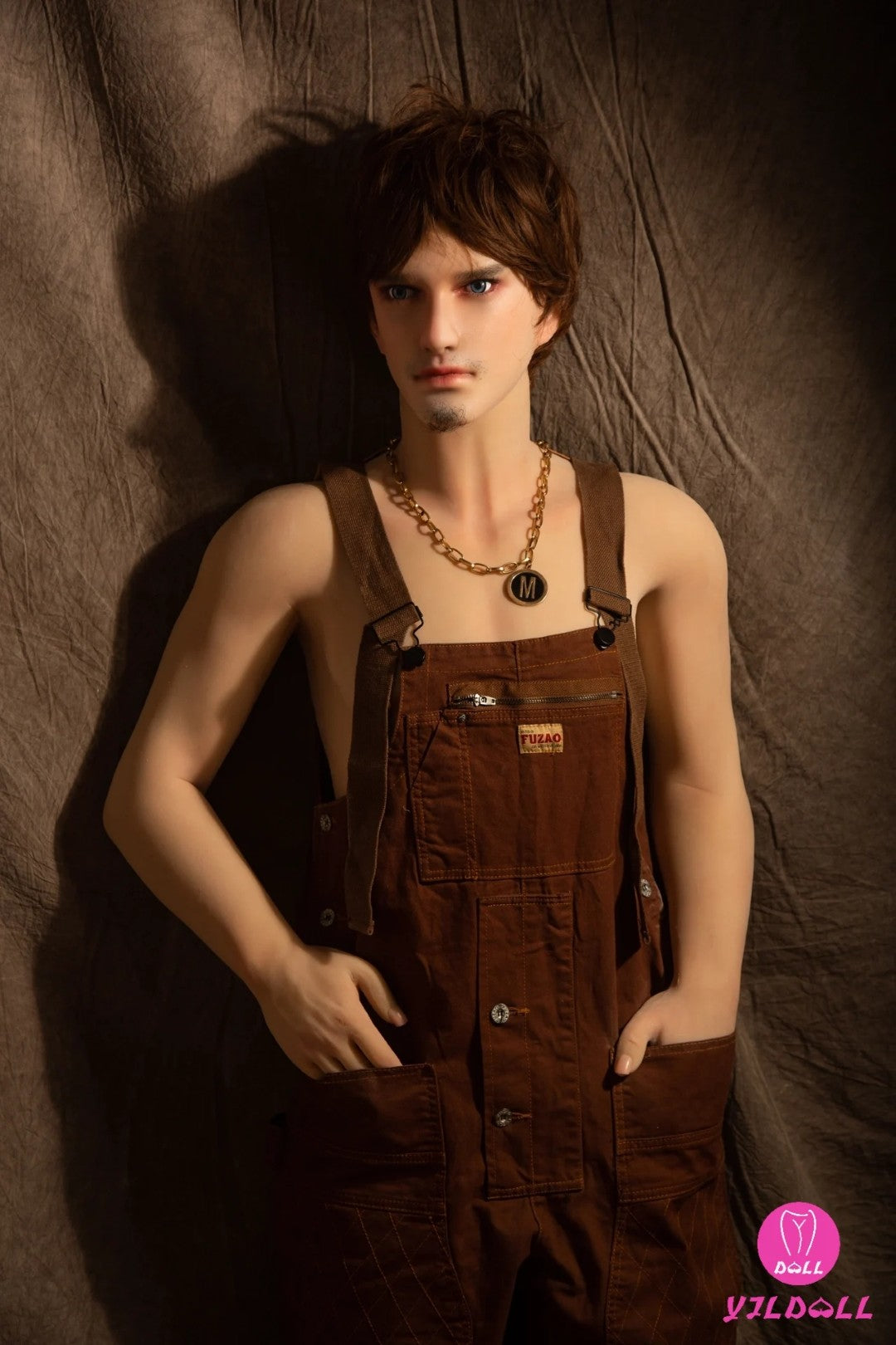 Tomasa vīriešu dzimuma lelle (YJL Doll 175 cm MD009 TPE + silikons)