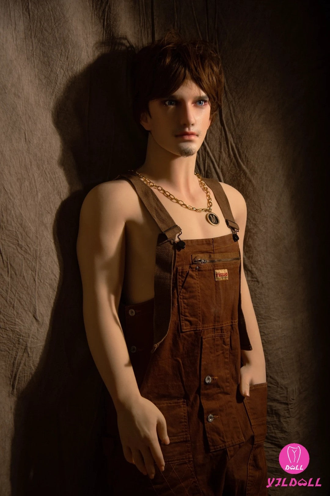 Tomasa vīriešu dzimuma lelle (YJL Doll 175 cm MD009 TPE + silikons)