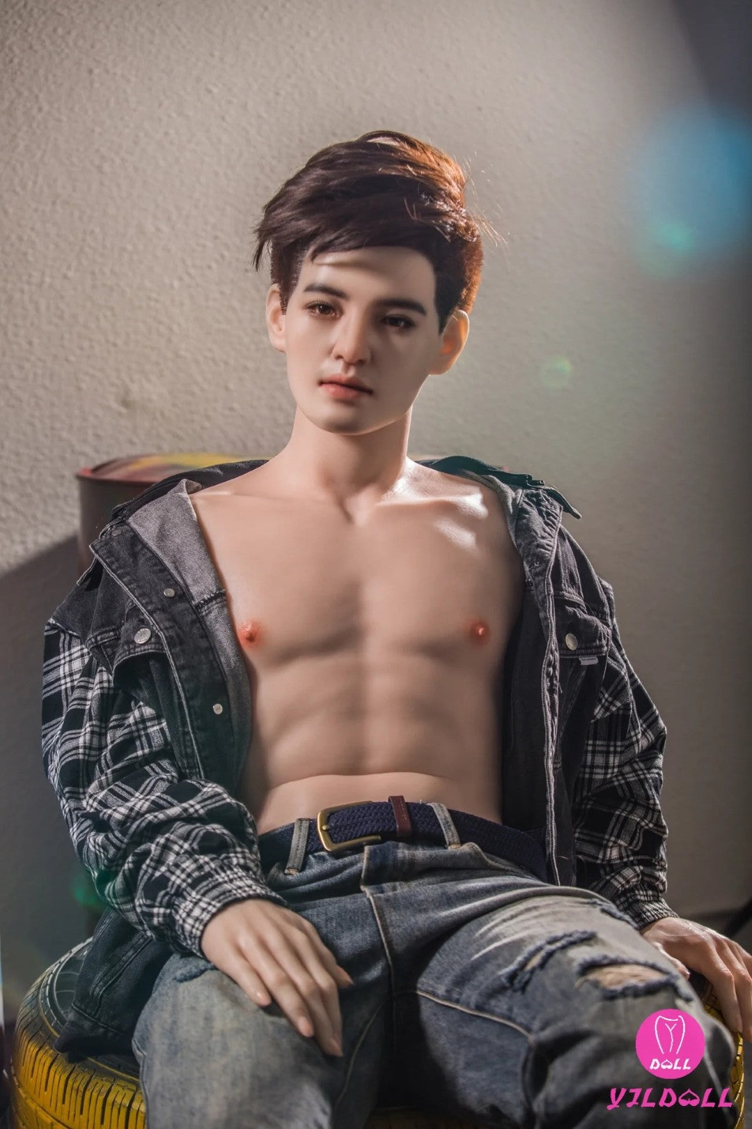 Džozefa vīriešu dzimuma lelle (YJL Doll 177 cm MD011 silikons)