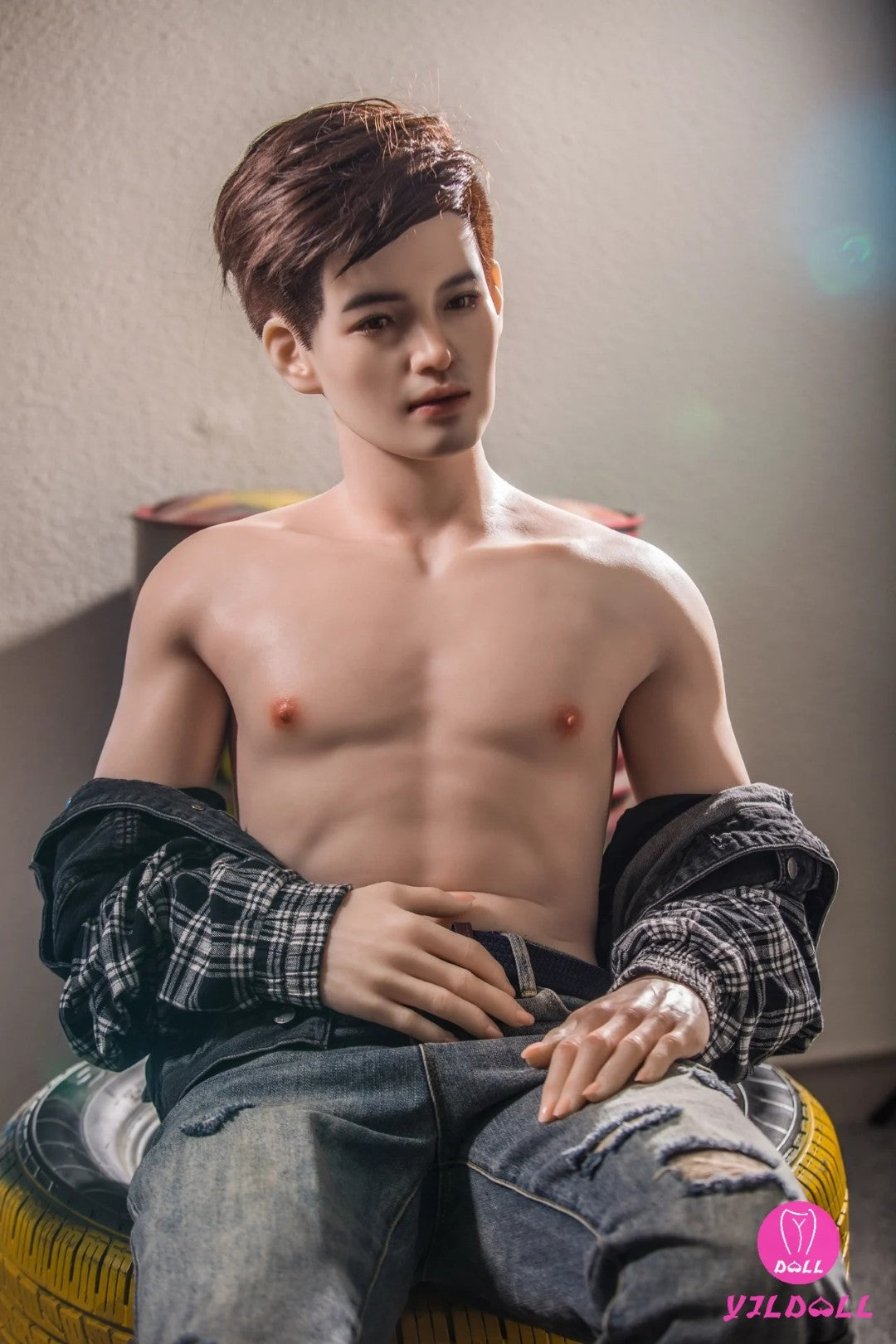 Džozefa vīriešu dzimuma lelle (YJL Doll 177 cm MD011 silikons)