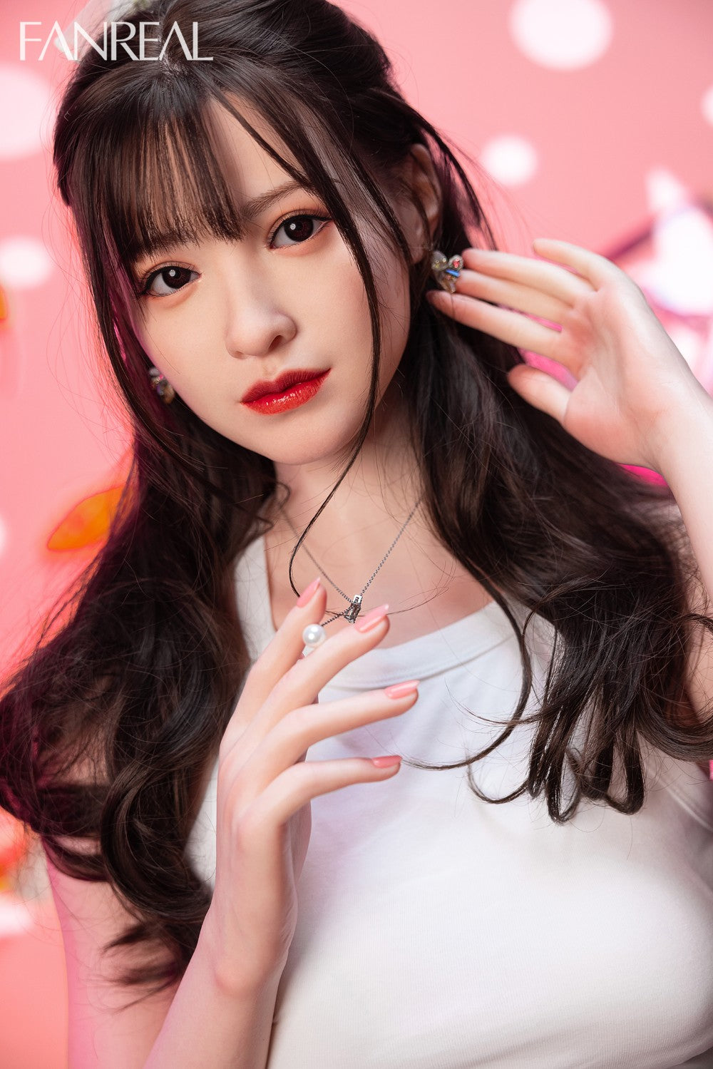 Džosija seksa lelle (FanReal Doll 163 cm C-kausa silikons)
