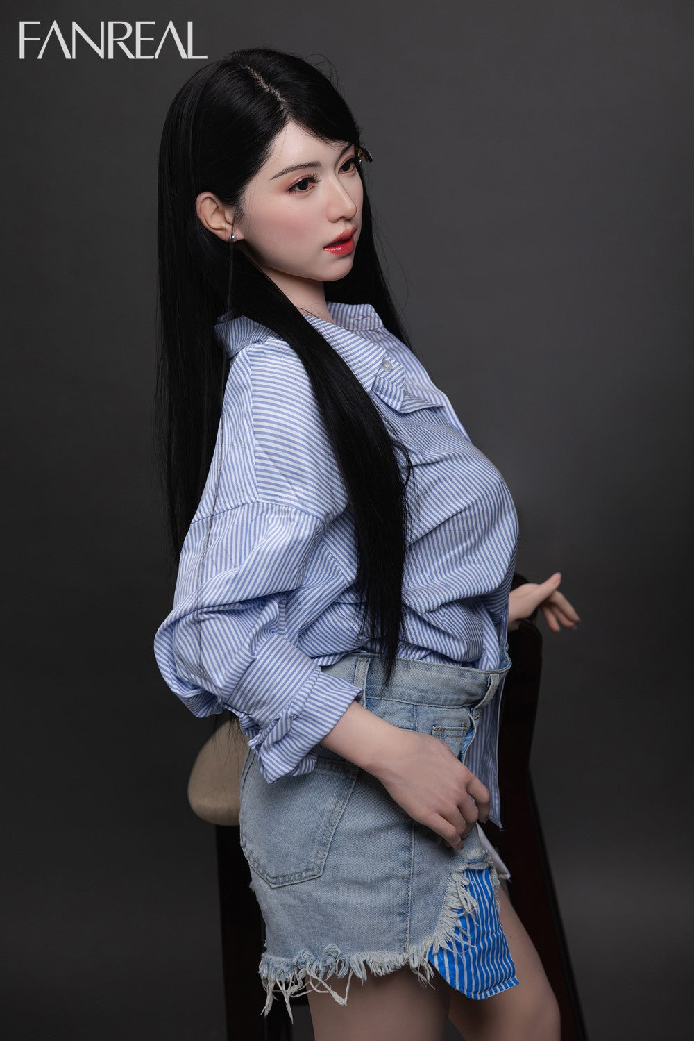 Kimijas seksa lelle (FanReal Doll 155cm F kauss RST silikons)