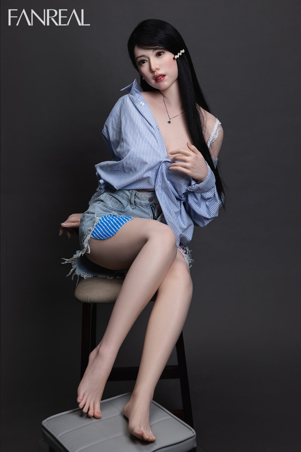 Kimijas seksa lelle (FanReal Doll 155cm F kauss RST silikons)