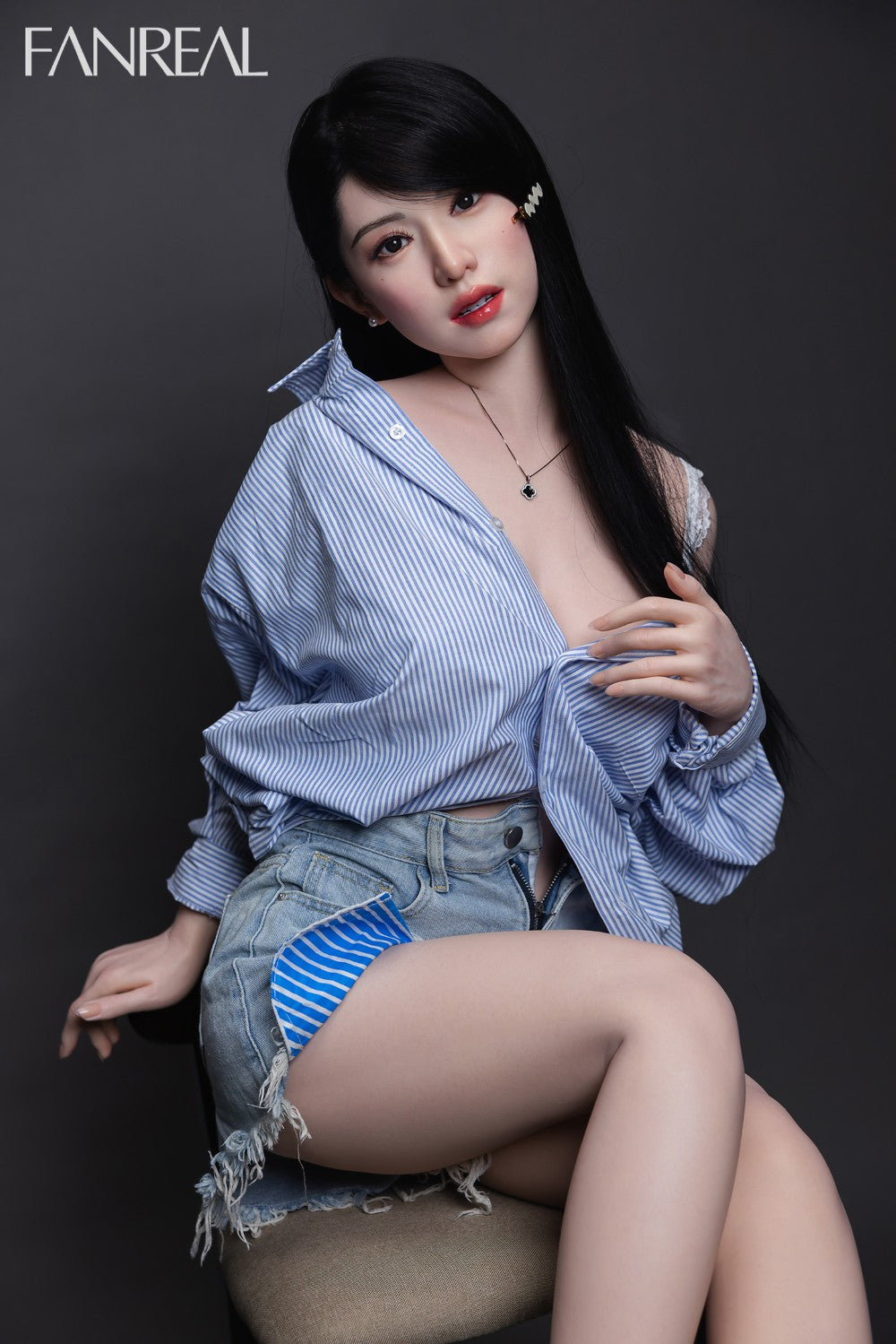 Kimijas seksa lelle (FanReal Doll 155cm F kauss RST silikons)