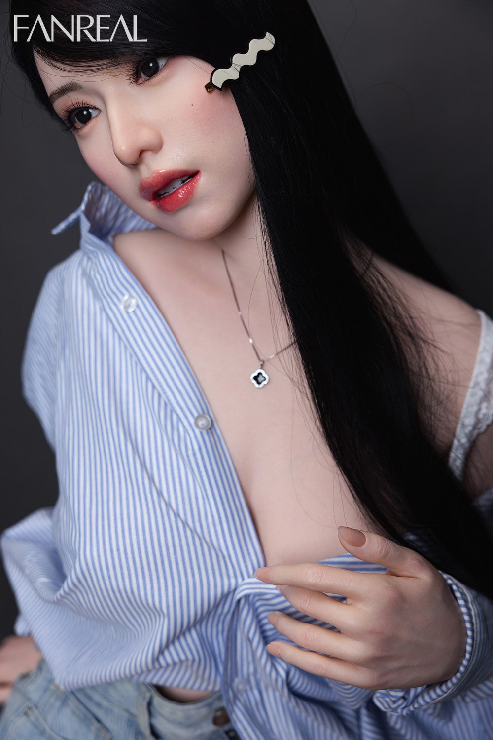 Kimijas seksa lelle (FanReal Doll 155cm F kauss RST silikons)
