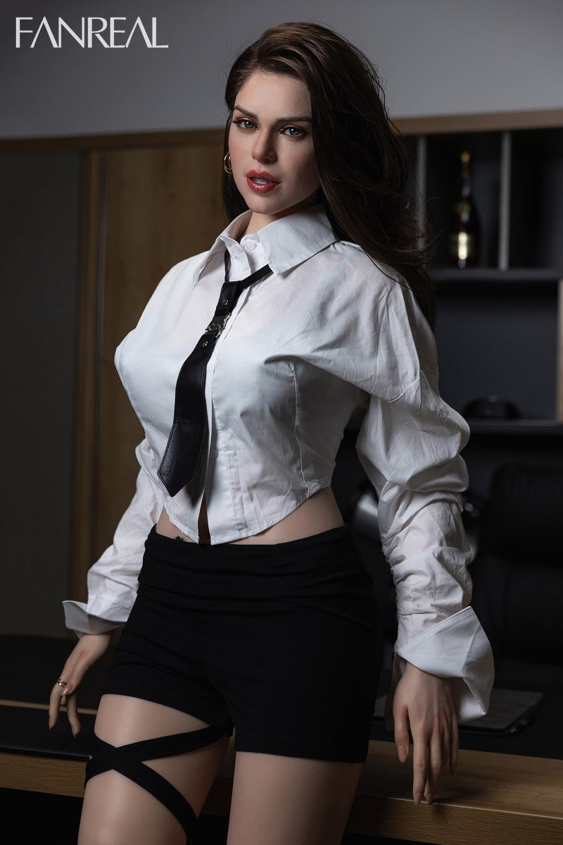 Džīnas seksa lelle (FanReal Doll 170 cm D veida kauss, silikons)