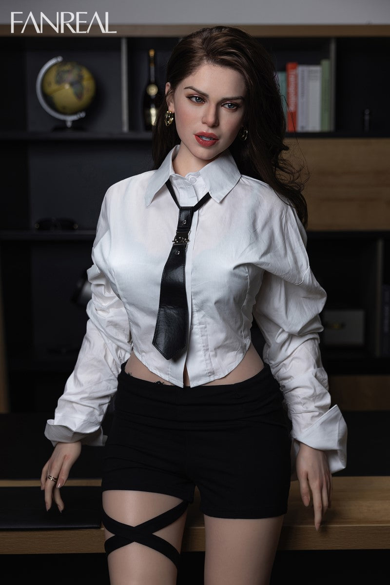 Džīnas seksa lelle (FanReal Doll 170 cm D veida kauss, silikons)