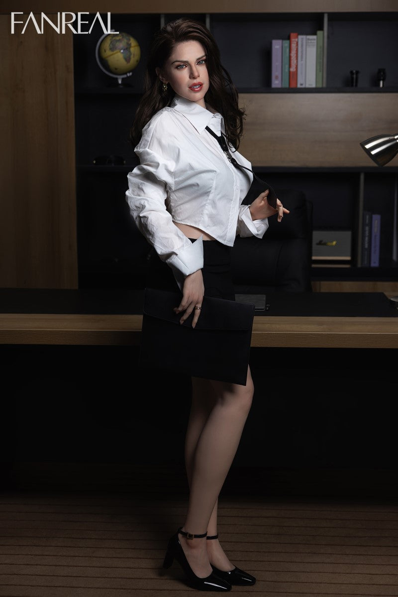Džīnas seksa lelle (FanReal Doll 170 cm D veida kauss, silikons)
