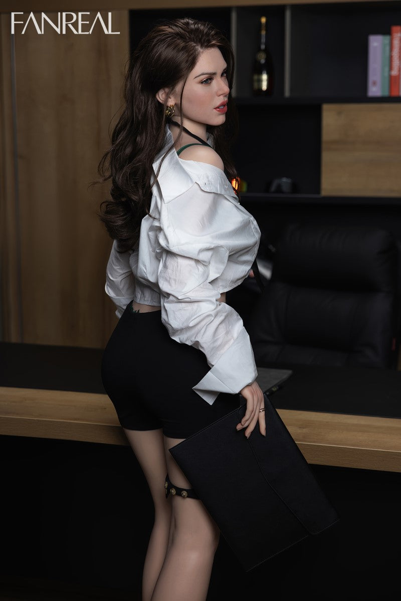 Džīnas seksa lelle (FanReal Doll 170 cm D veida kauss, silikons)