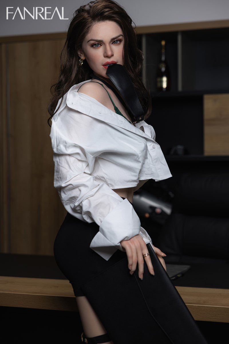 Džīnas seksa lelle (FanReal Doll 170 cm D veida kauss, silikons)