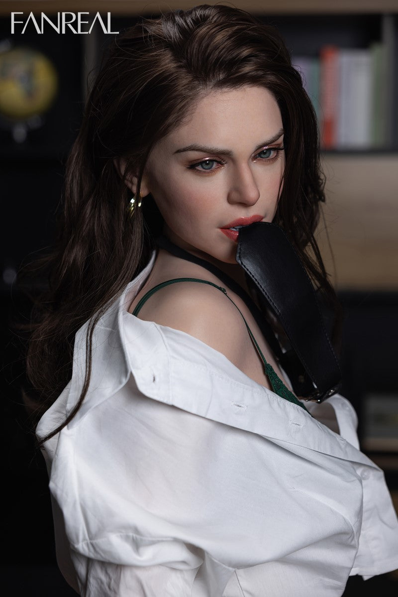 Džīnas seksa lelle (FanReal Doll 170 cm D veida kauss, silikons)