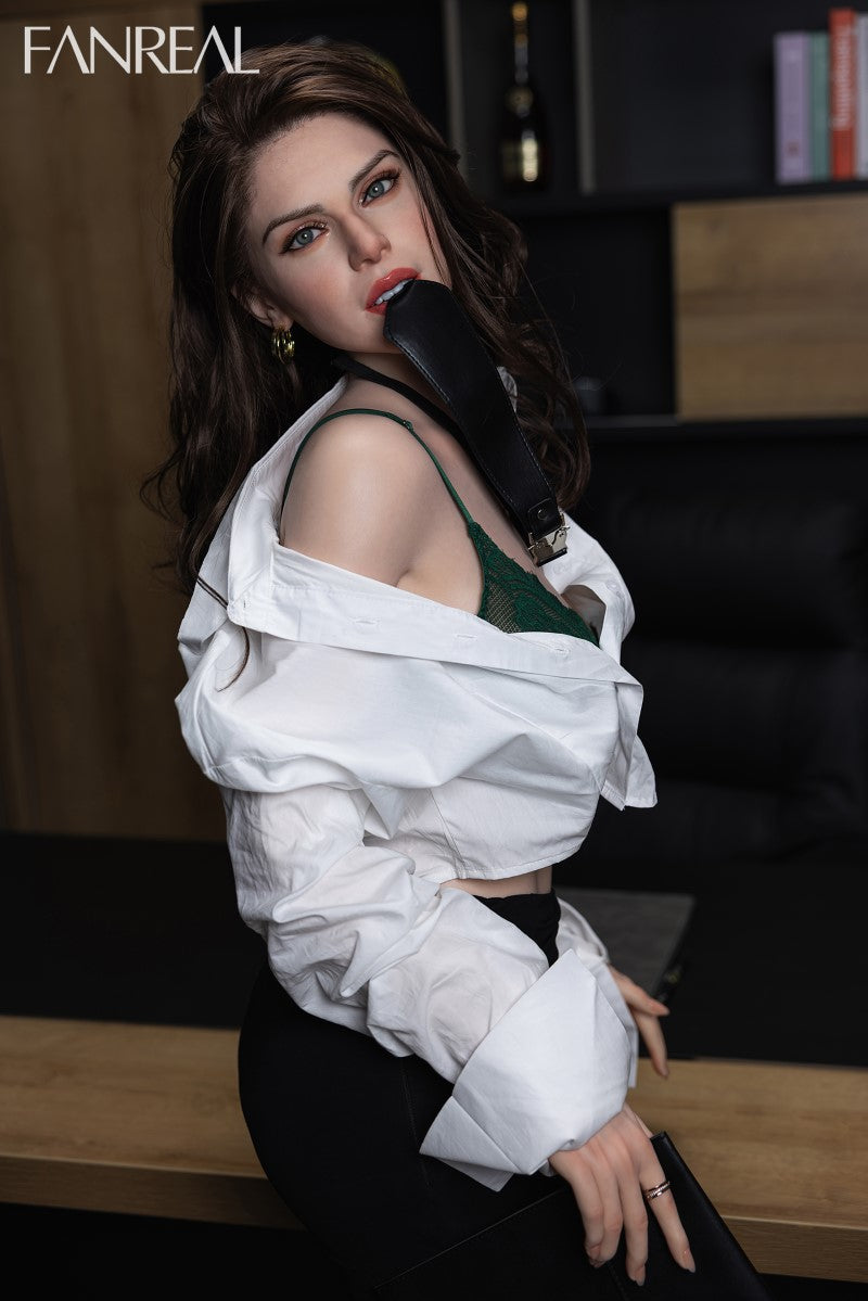 Džīnas seksa lelle (FanReal Doll 170 cm D veida kauss, silikons)