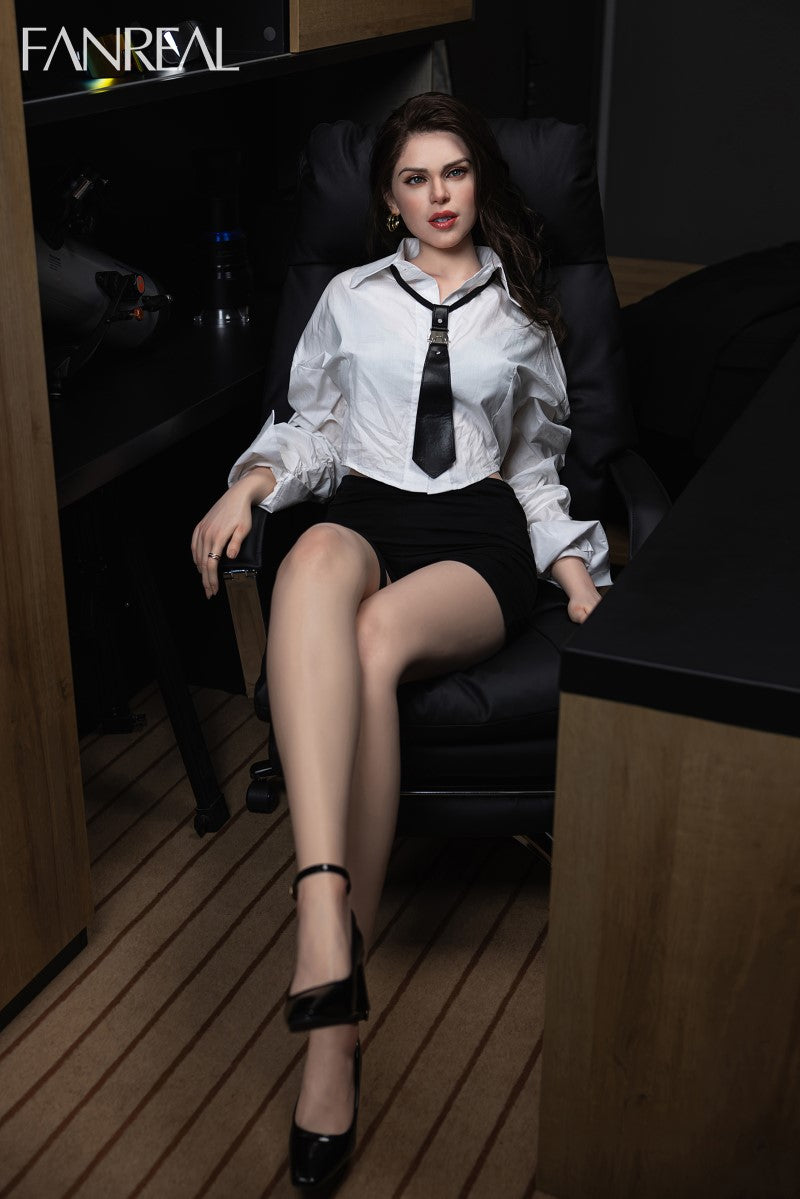 Džīnas seksa lelle (FanReal Doll 170 cm D veida kauss, silikons)