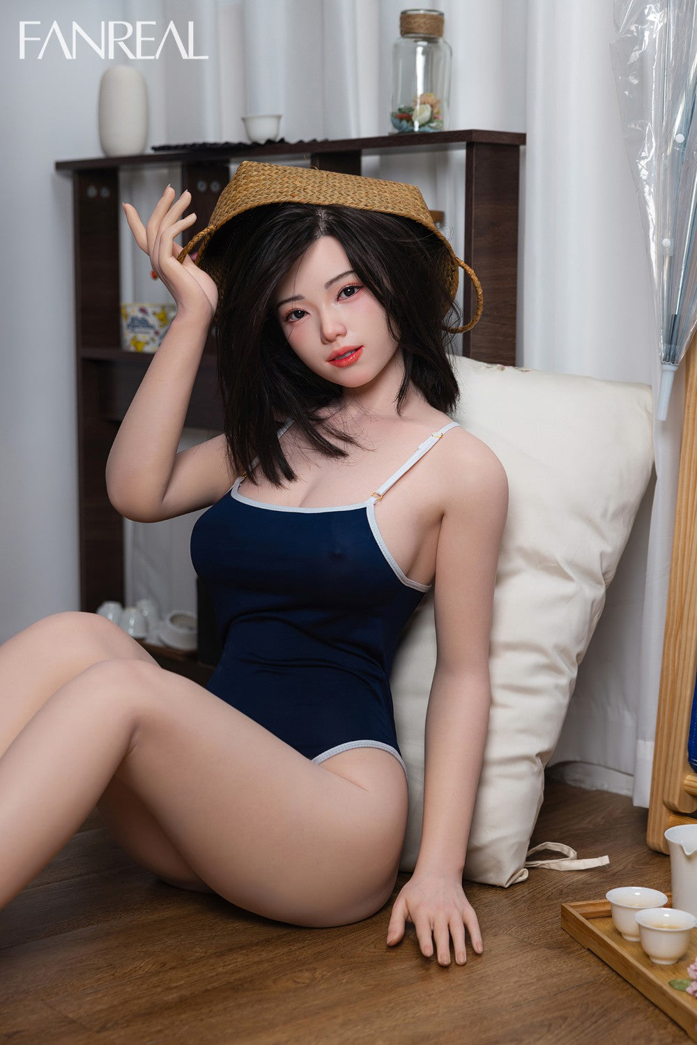 Mollijas seksa lelle (FanReal Doll 155cm F kauss RST silikons)