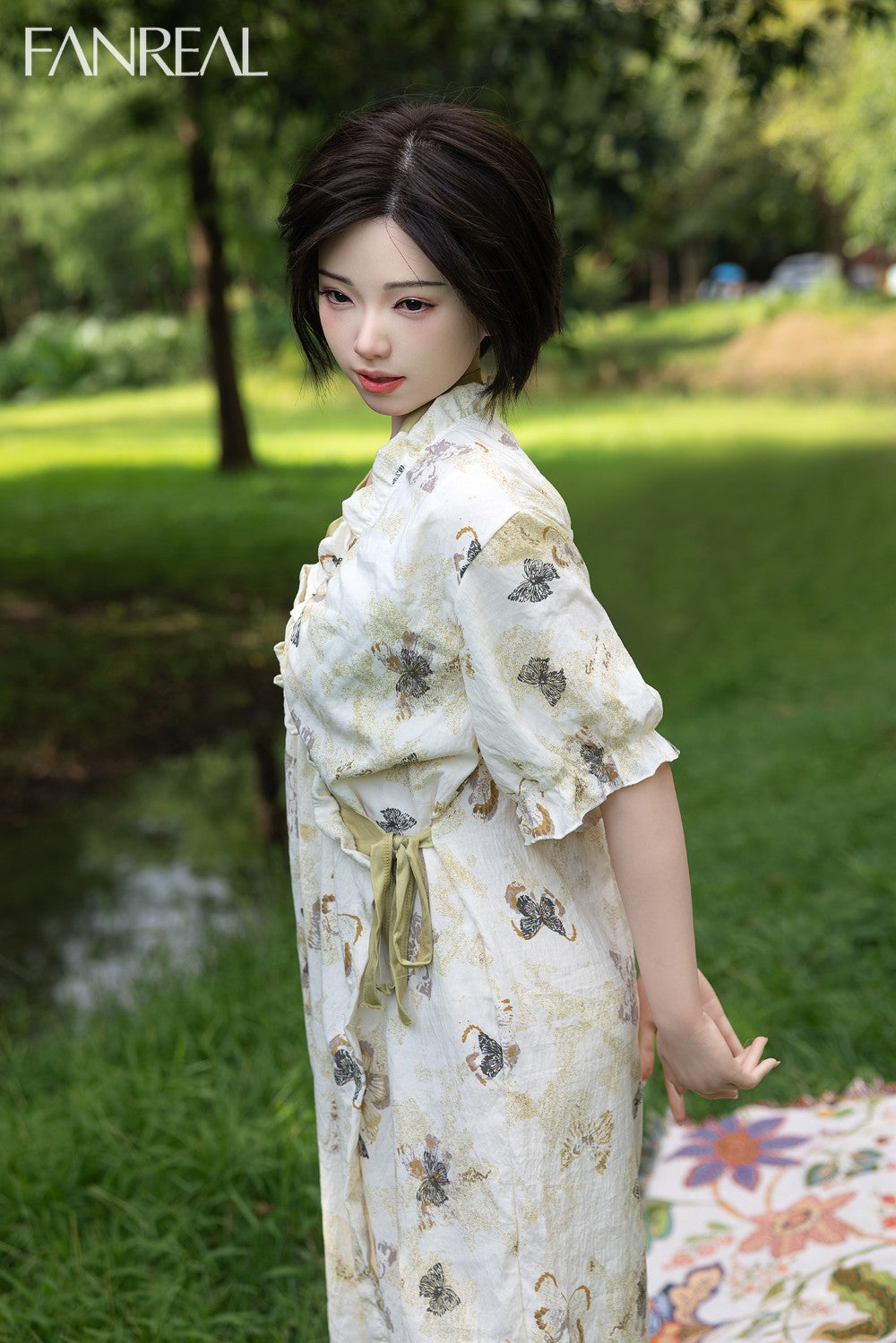 Mollijas seksa lelle (FanReal Doll 153 cm B-kauss silikons)