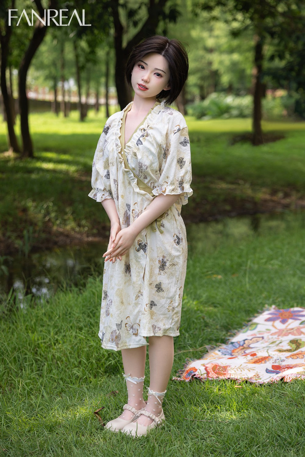 Mollijas seksa lelle (FanReal Doll 153 cm B-kauss silikons)