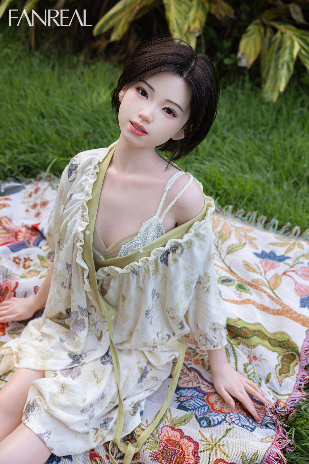 Mollijas seksa lelle (FanReal Doll 153 cm B-kauss silikons)
