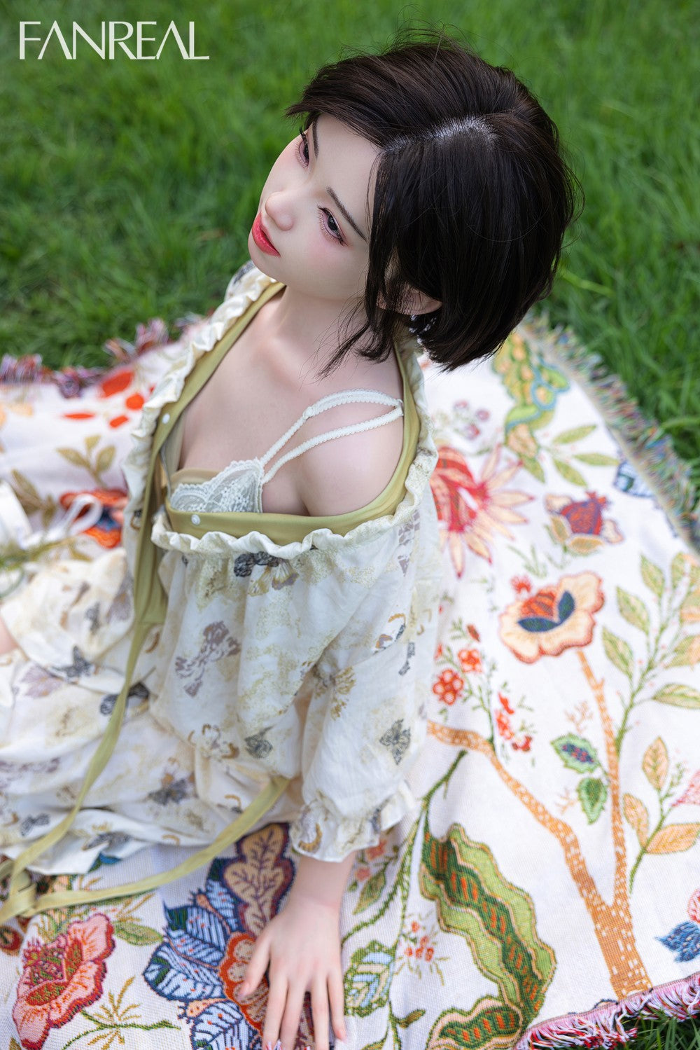 Mollijas seksa lelle (FanReal Doll 153 cm B-kauss silikons)