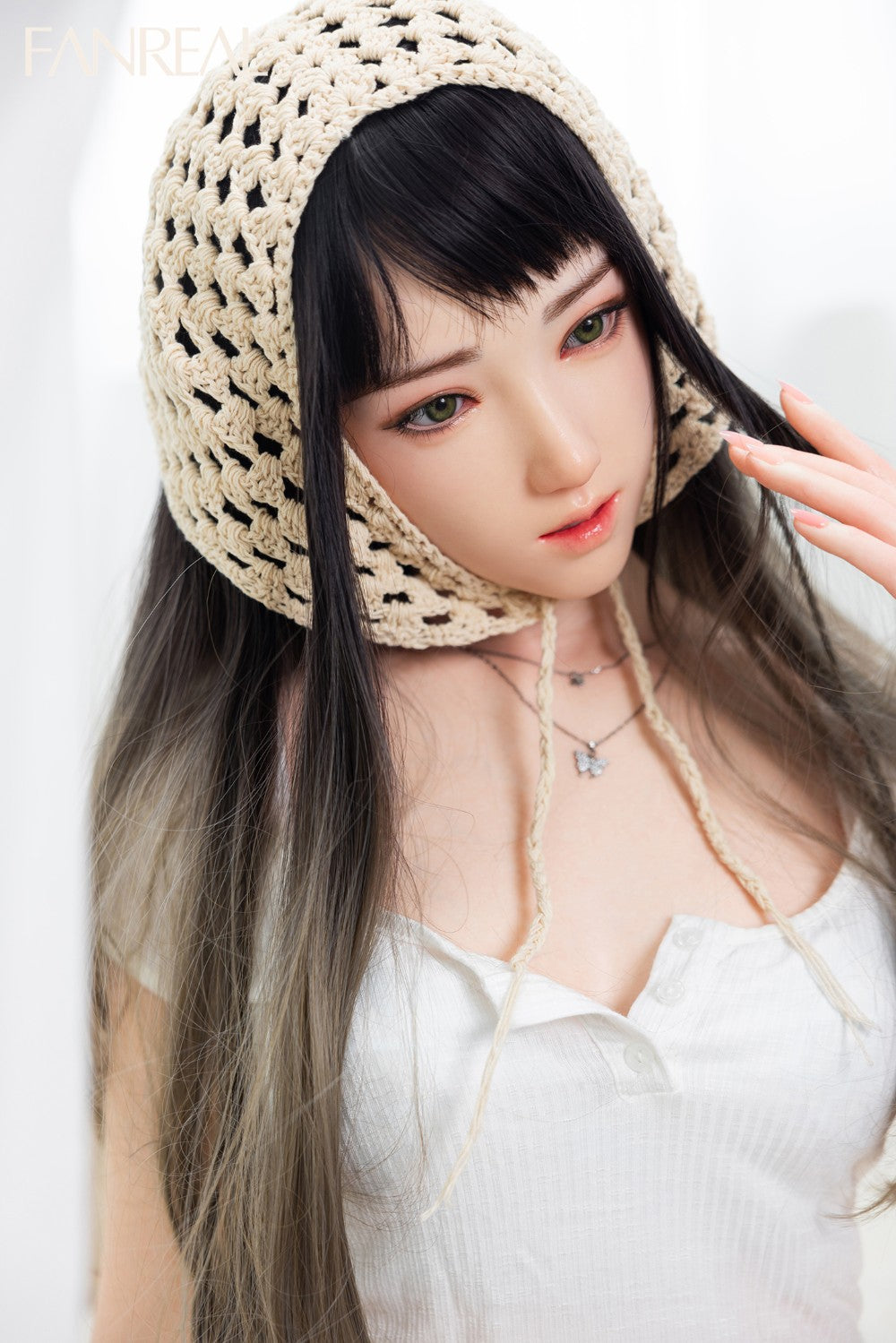 Dzja seksa lelle (FanReal Doll 158cm B kauss silikona)