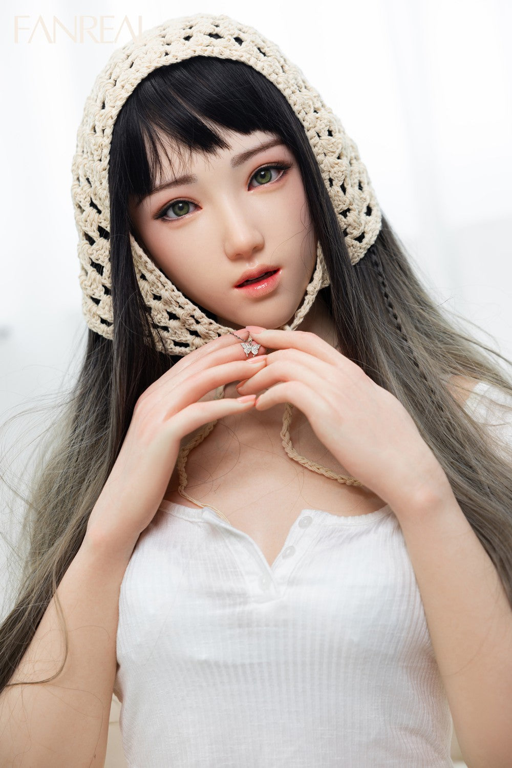 Dzja seksa lelle (FanReal Doll 158cm B kauss silikona)