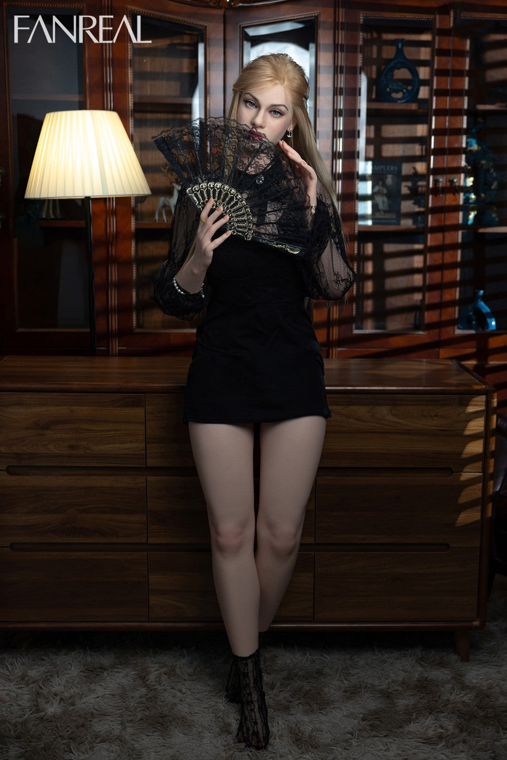 Seksa lelle Vanesa (FanReal Doll 168cm F kauss silikona)