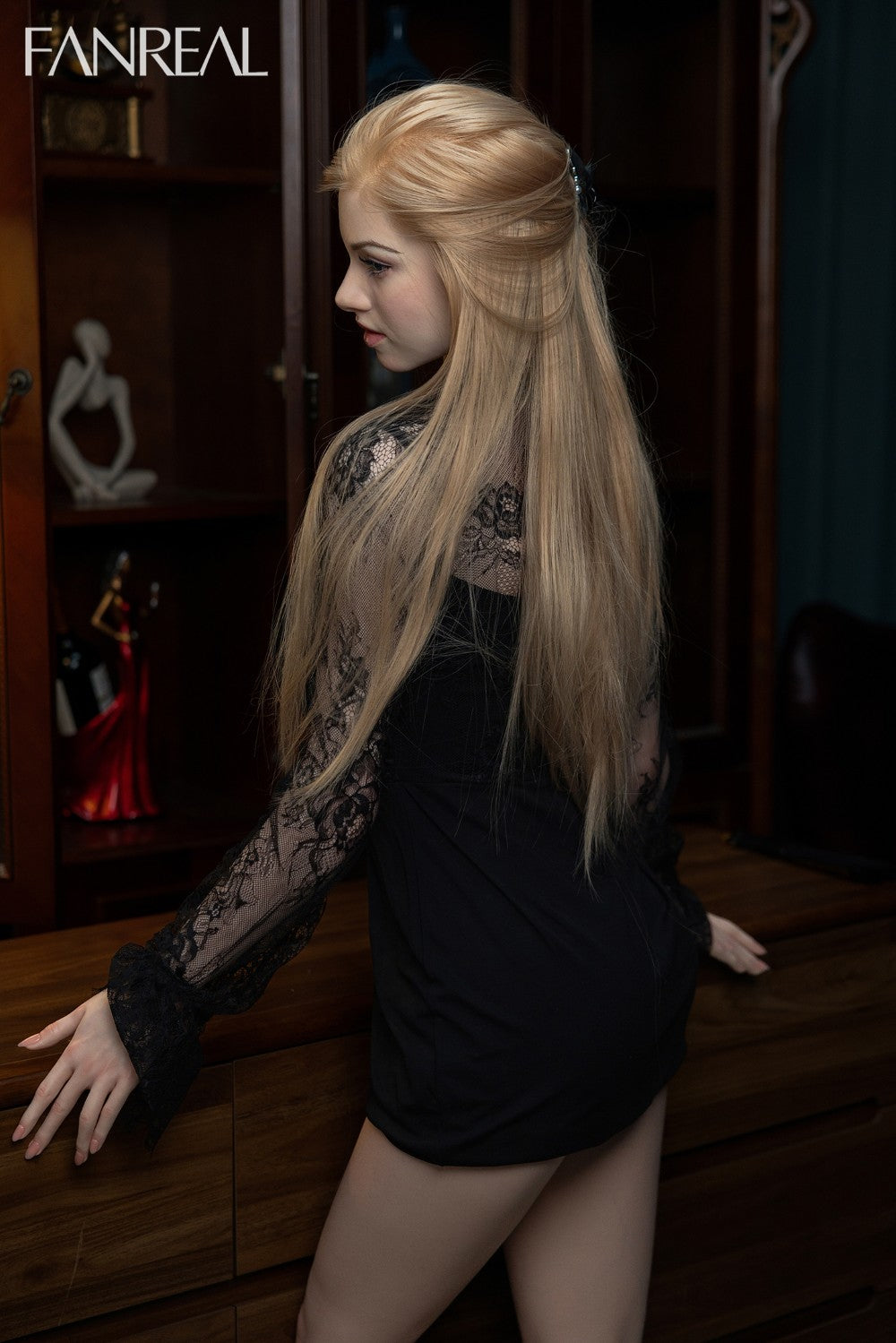 Seksa lelle Vanesa (FanReal Doll 168cm F kauss silikona)